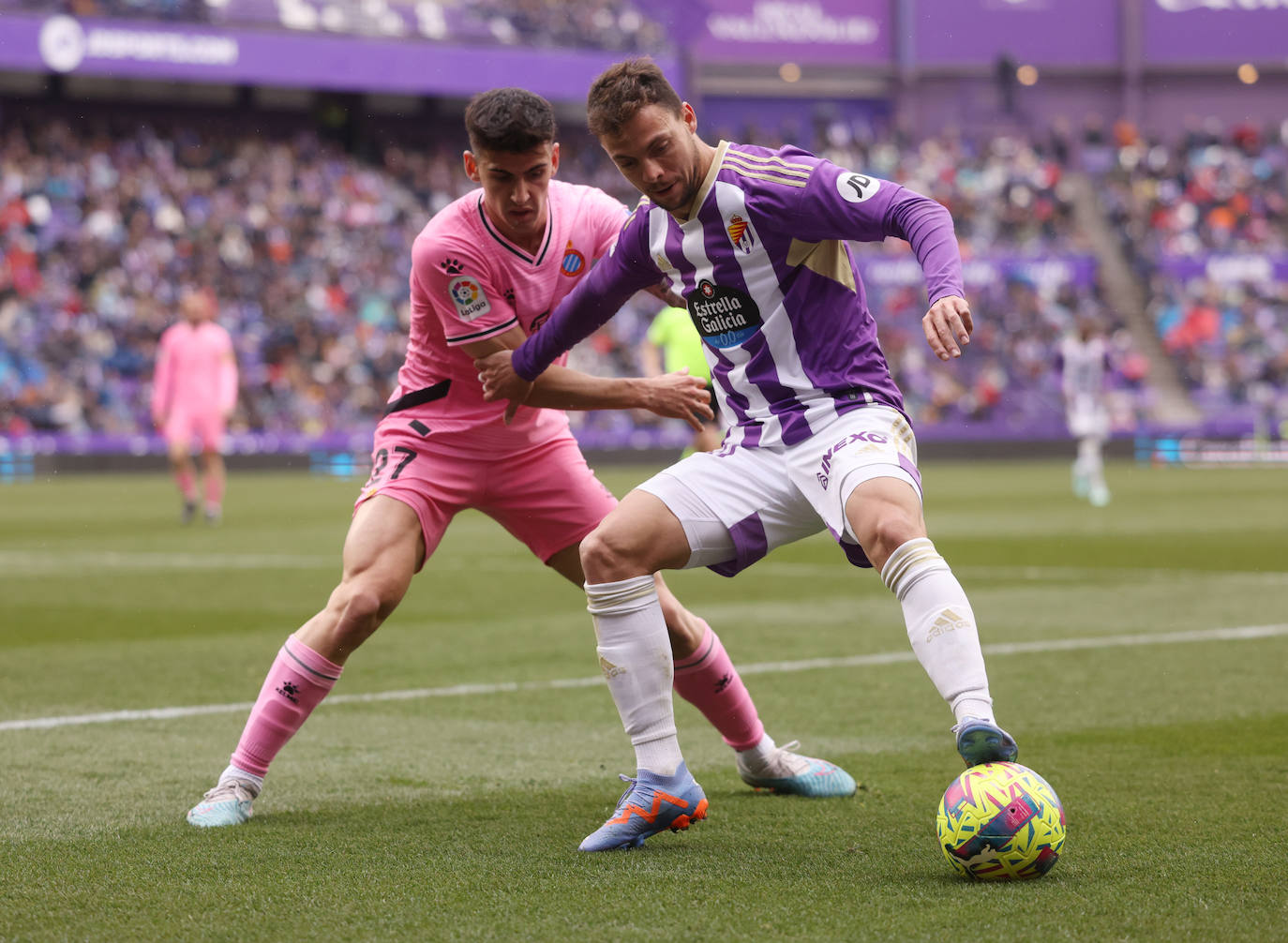 Fotos: Las imágenes del partido entre el Real Valladolid y el Espanyol