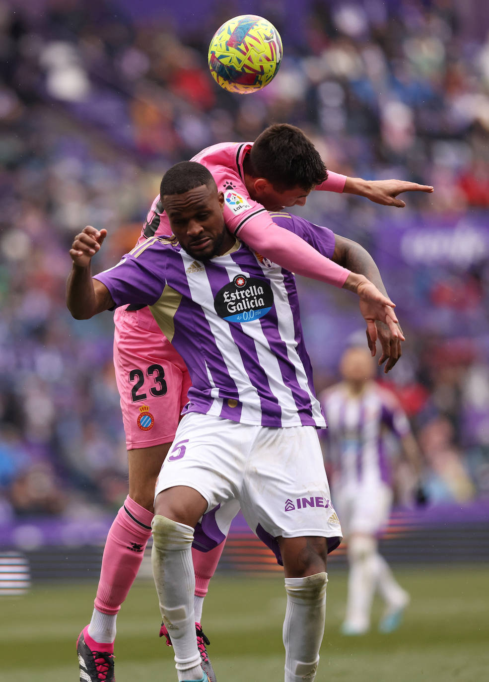 Fotos: Las imágenes del partido entre el Real Valladolid y el Espanyol