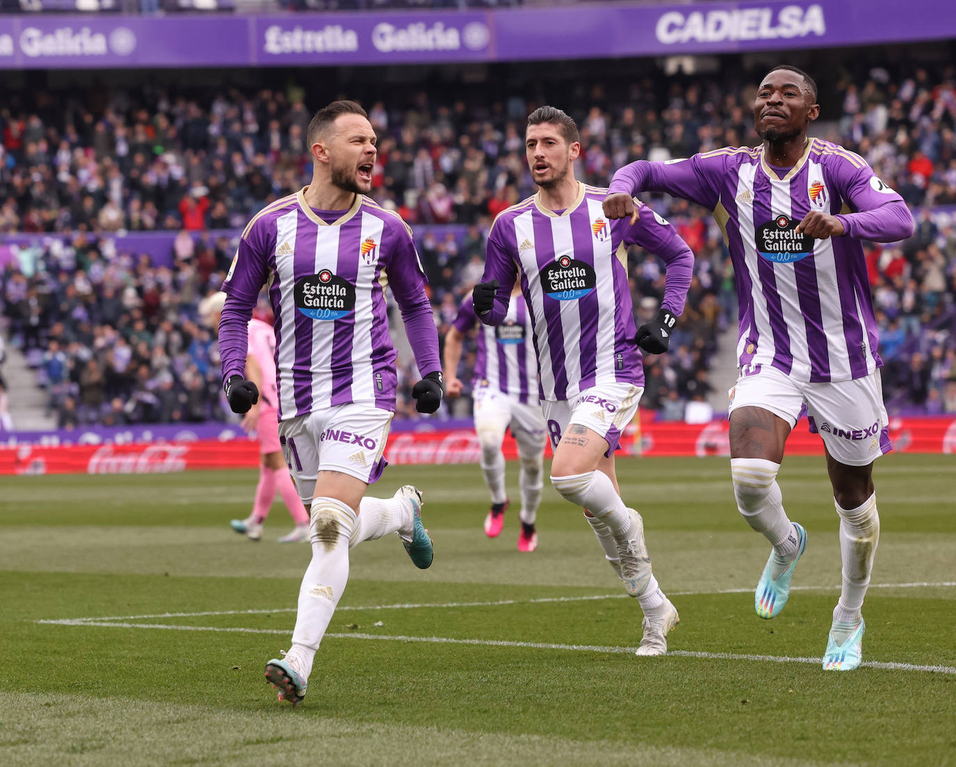 Fotos: Las imágenes del partido entre el Real Valladolid y el Espanyol