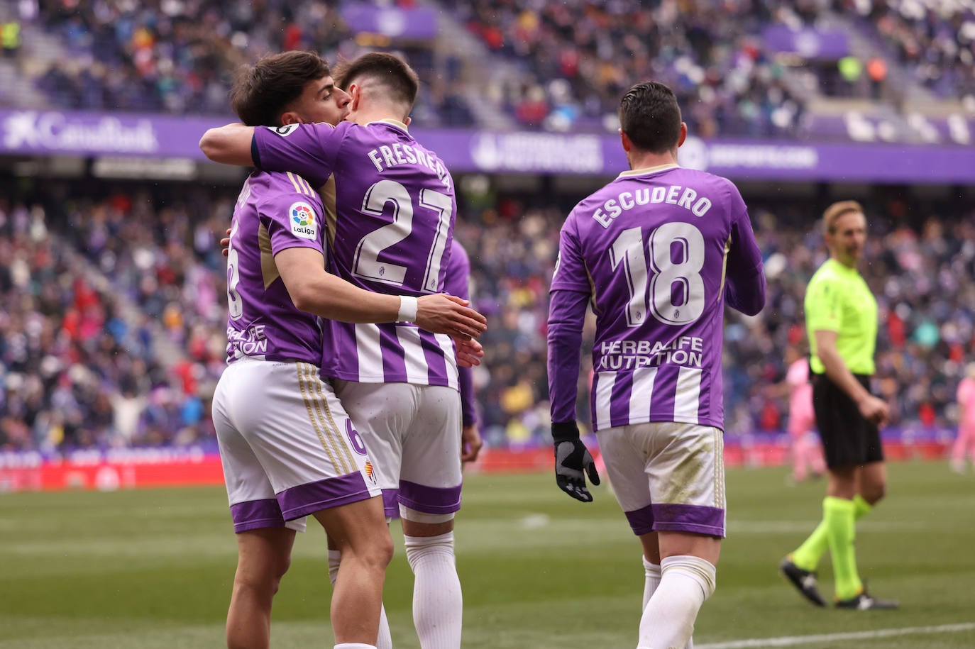 Fotos: Las imágenes del partido entre el Real Valladolid y el Espanyol