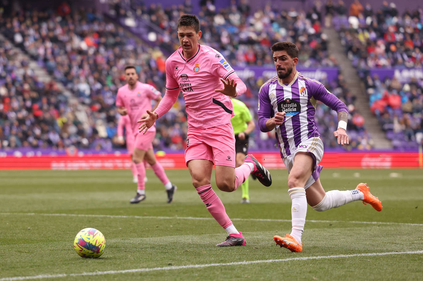 Fotos: Las imágenes del partido entre el Real Valladolid y el Espanyol