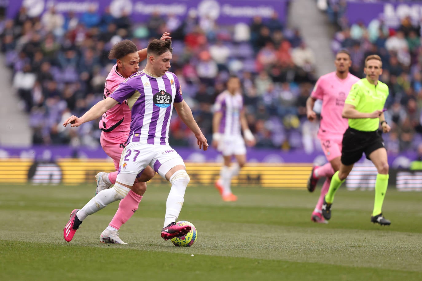 Fotos: Las imágenes del partido entre el Real Valladolid y el Espanyol