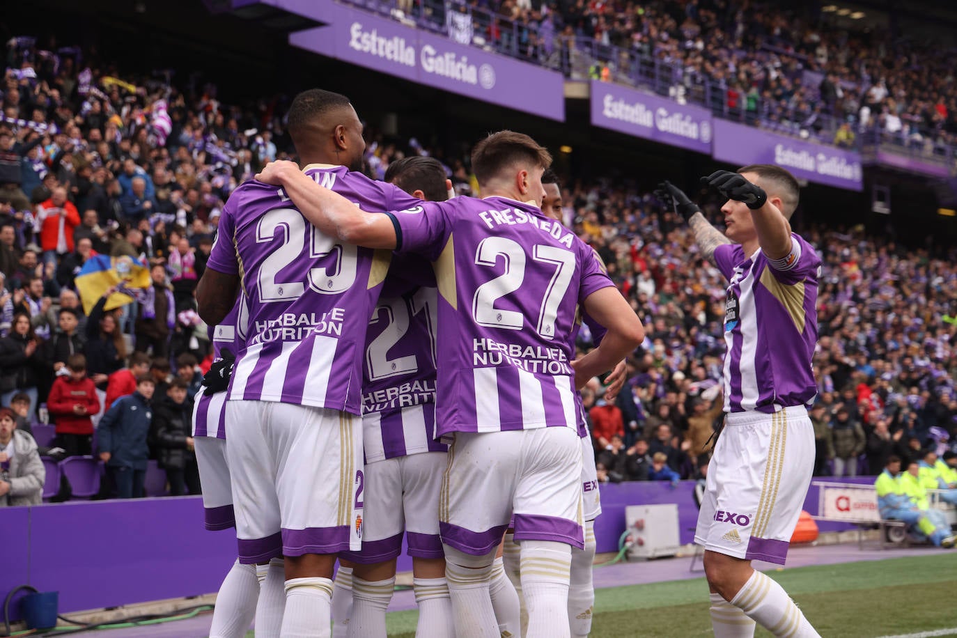 Fotos: Las imágenes del partido entre el Real Valladolid y el Espanyol