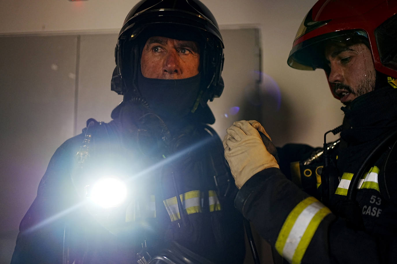 Simulacro de emergencias en el Alcázar de Segovia. ICAL Y EL NORTE