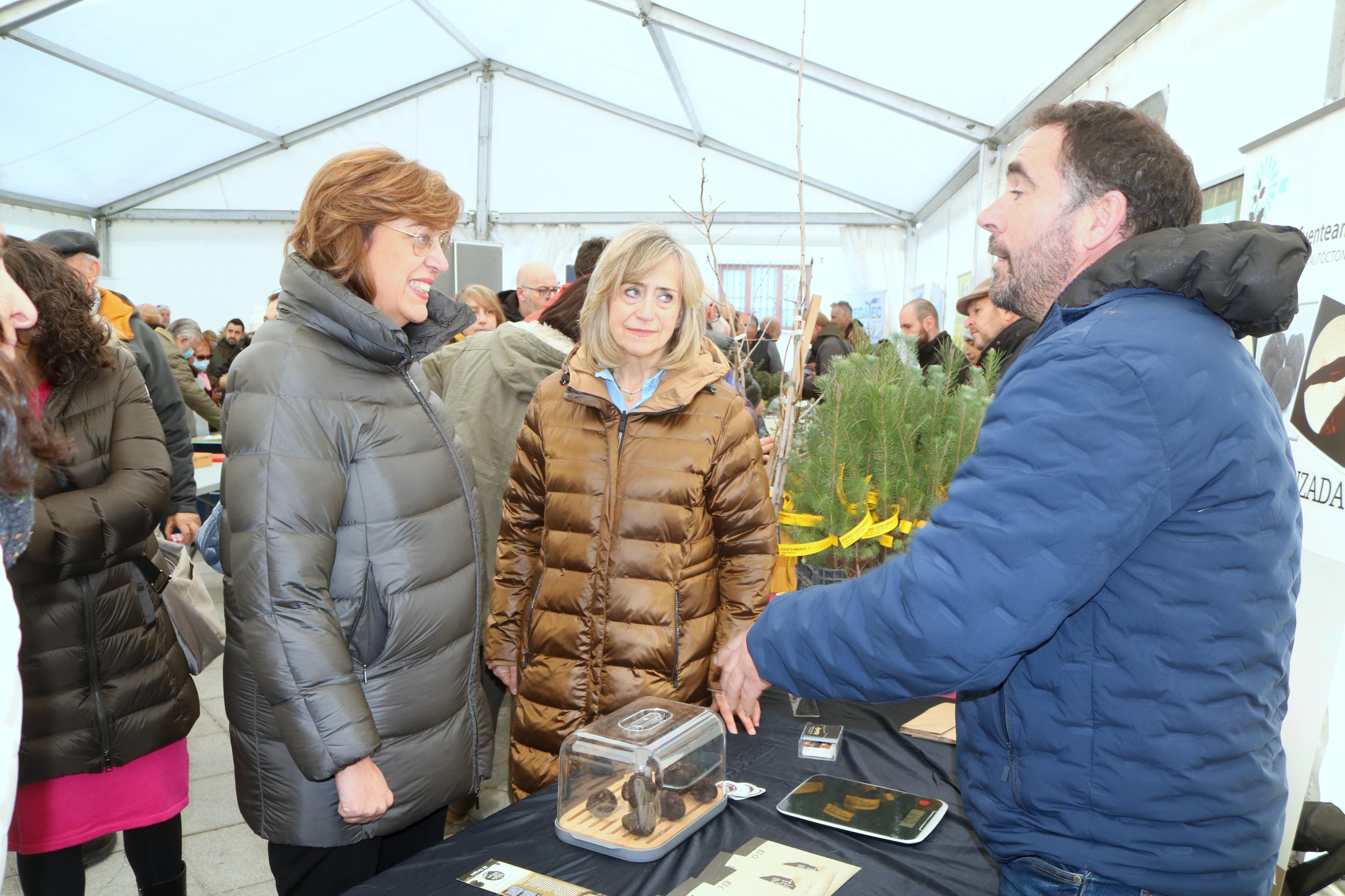 Baltanás se convirtió en la capital de la trufa con una exitosa feria