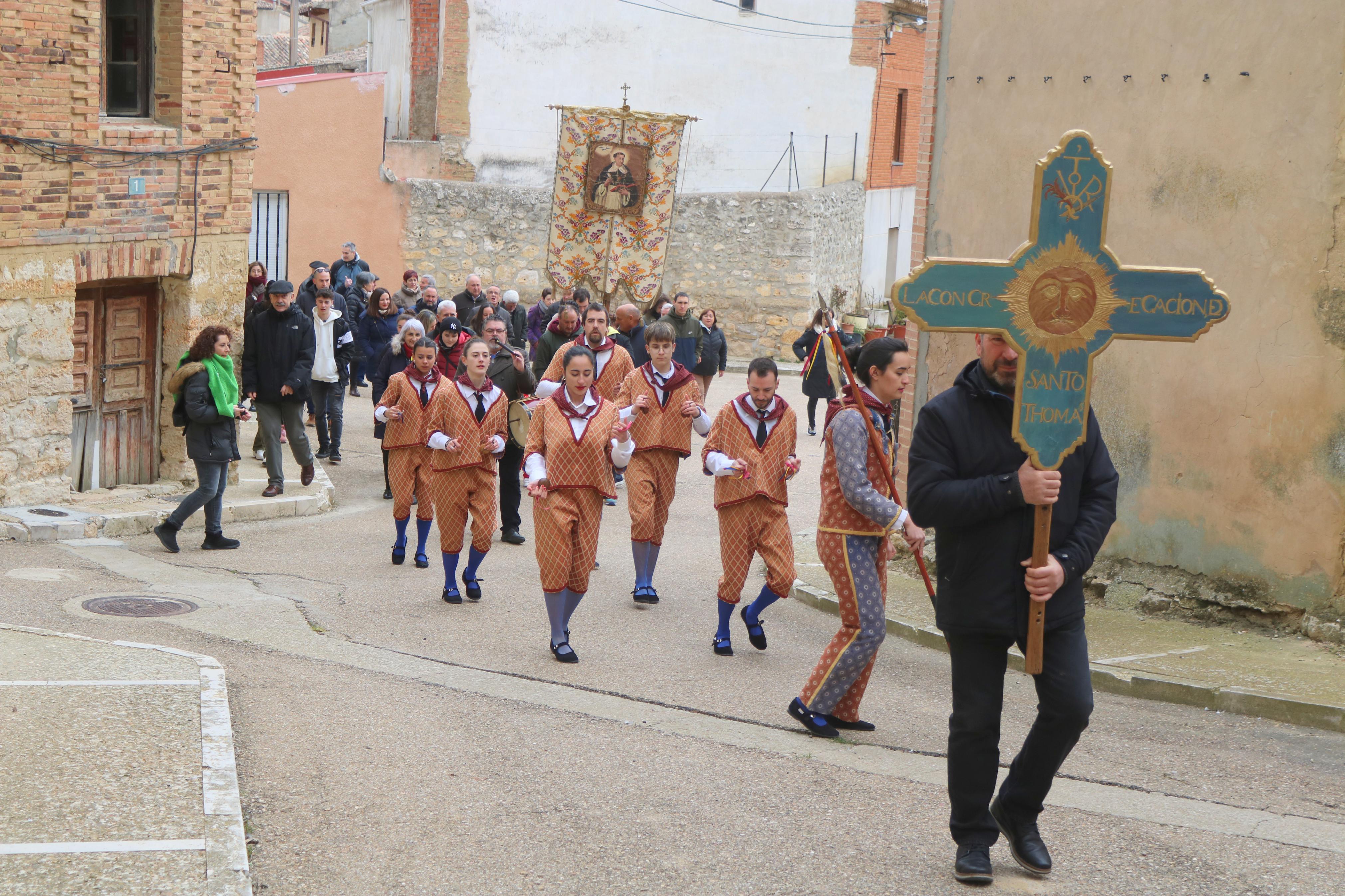 Villamediana celebra con todos los honores la fiesta de Santo Tomás