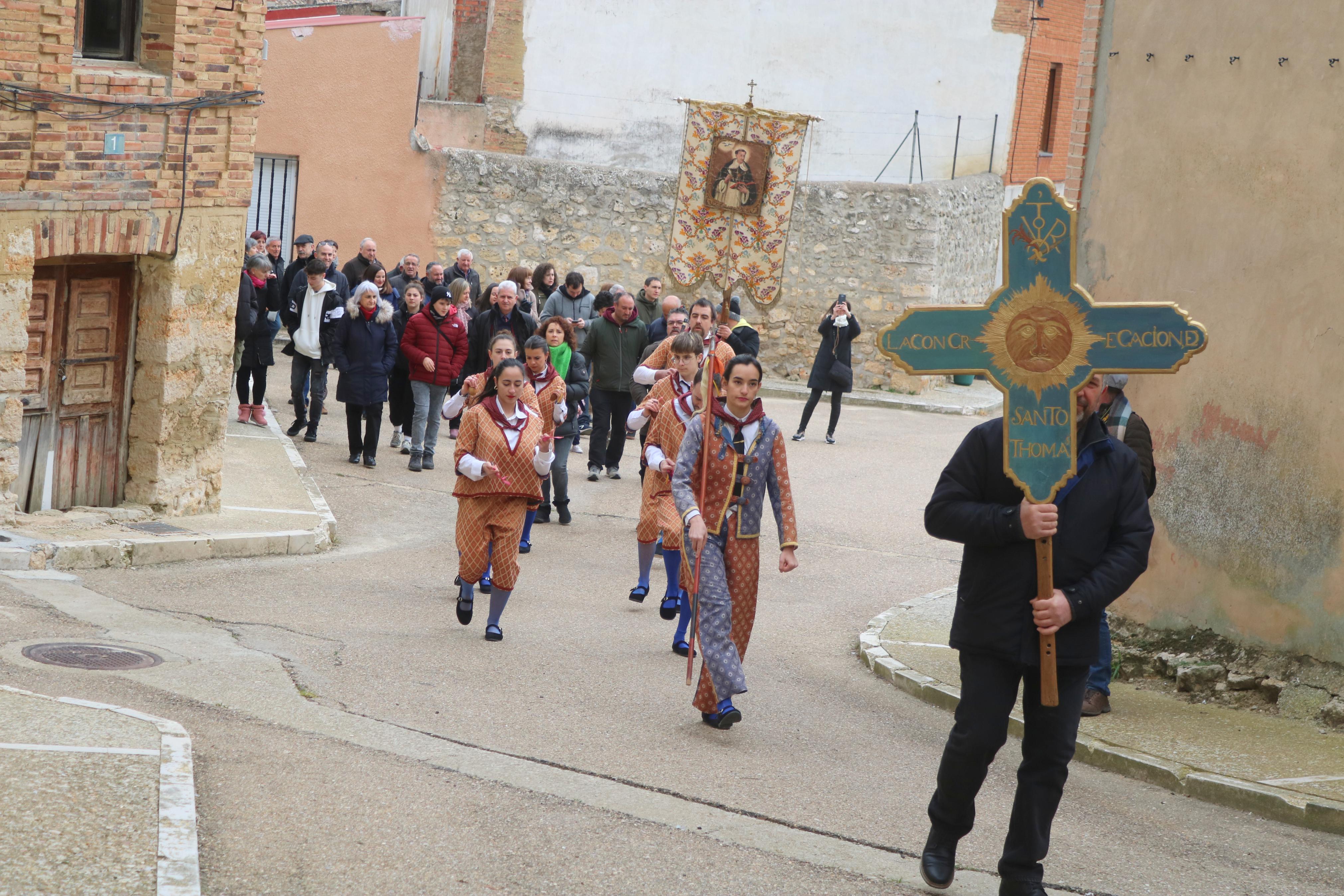 Villamediana celebra con todos los honores la fiesta de Santo Tomás