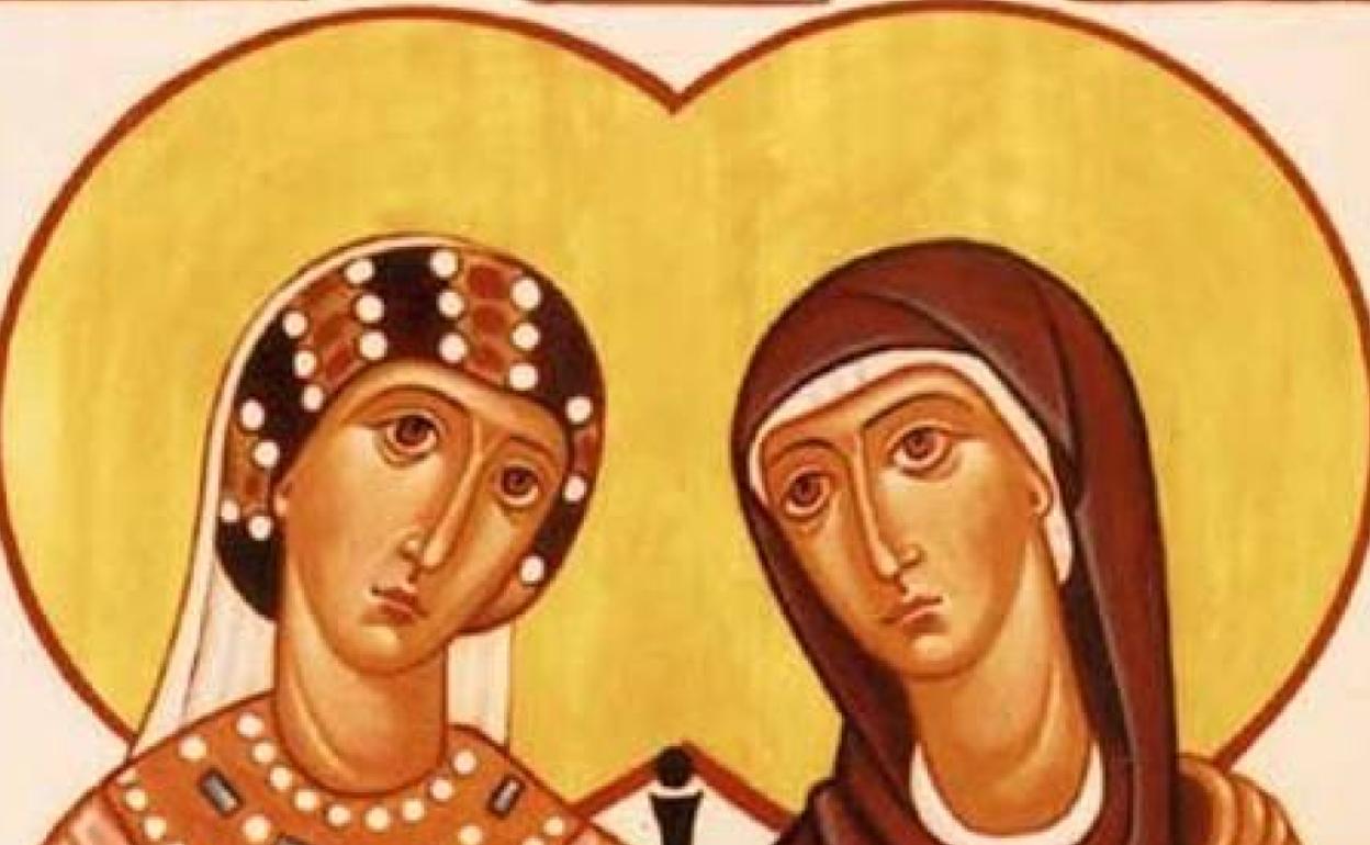 Santa Perpetua y Santa Felicidad.