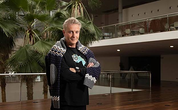 Alexander Liebreich, en el auditorio Miguel Delibes. 