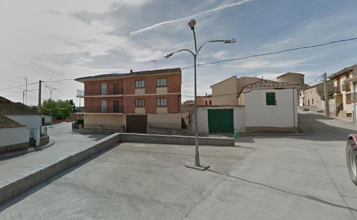 Plaza Reina Sofía de Monterrubio, en Segovia. 