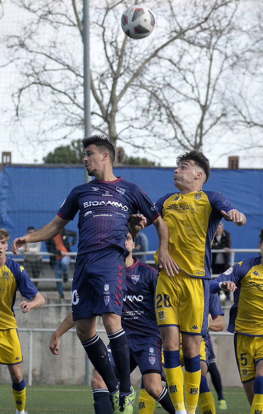 Partido entre el Alcorcón B y la Gimnástica Segoviana.