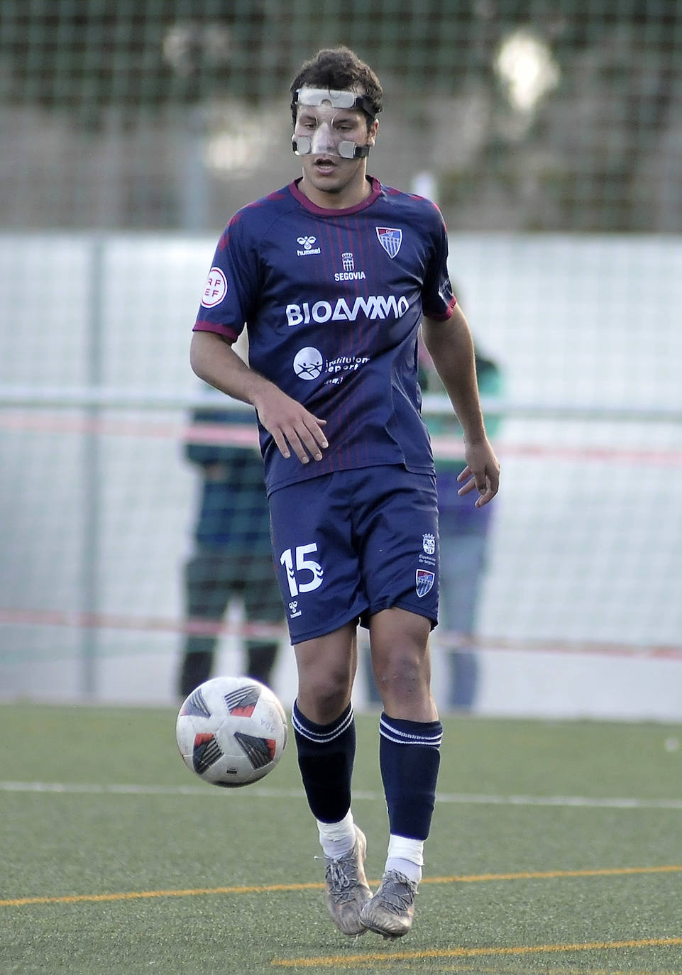 Partido entre el Alcorcón B y la Gimnástica Segoviana.