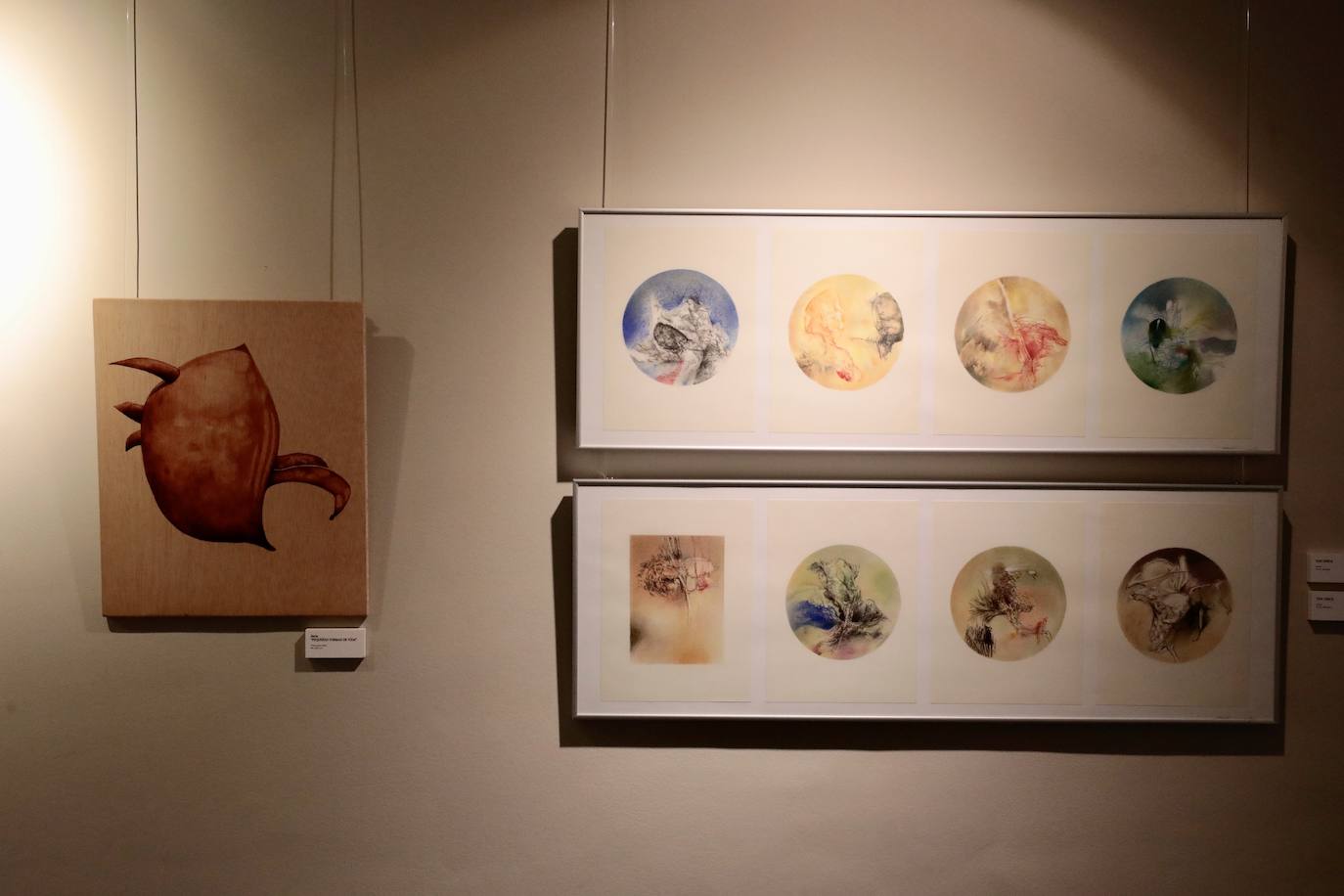 Exposición 'La senda escondida' de Joaquín Aragón.