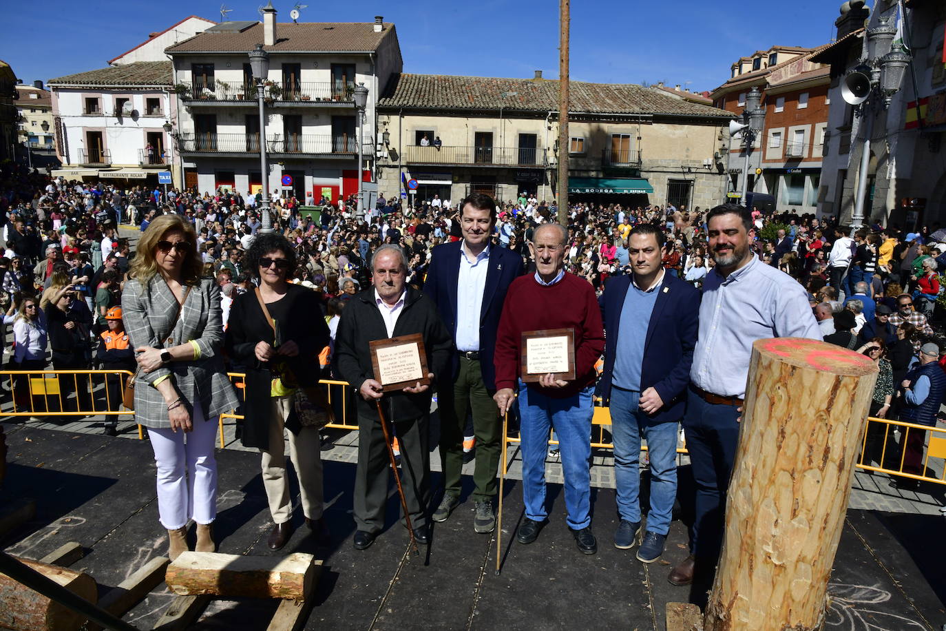 Fin de semana gabarrero en El Espinar. 