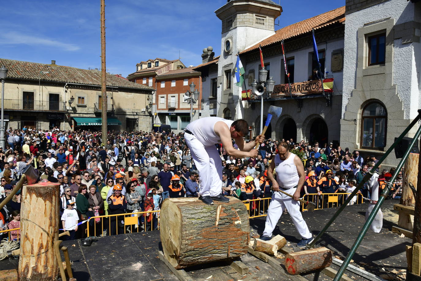 Fin de semana gabarrero en El Espinar. 