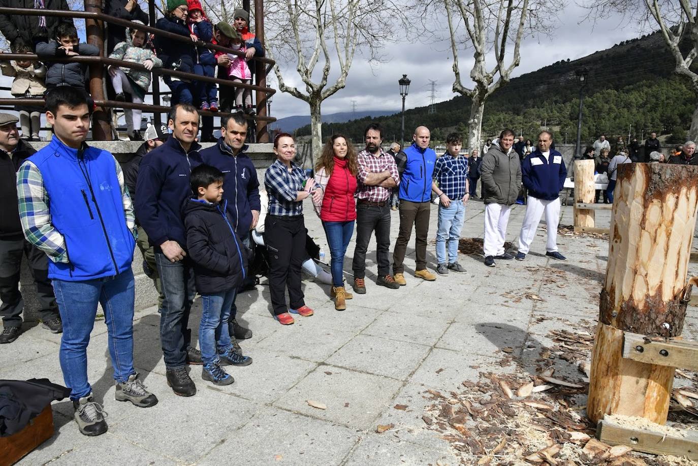 Fin de semana gabarrero en El Espinar. 