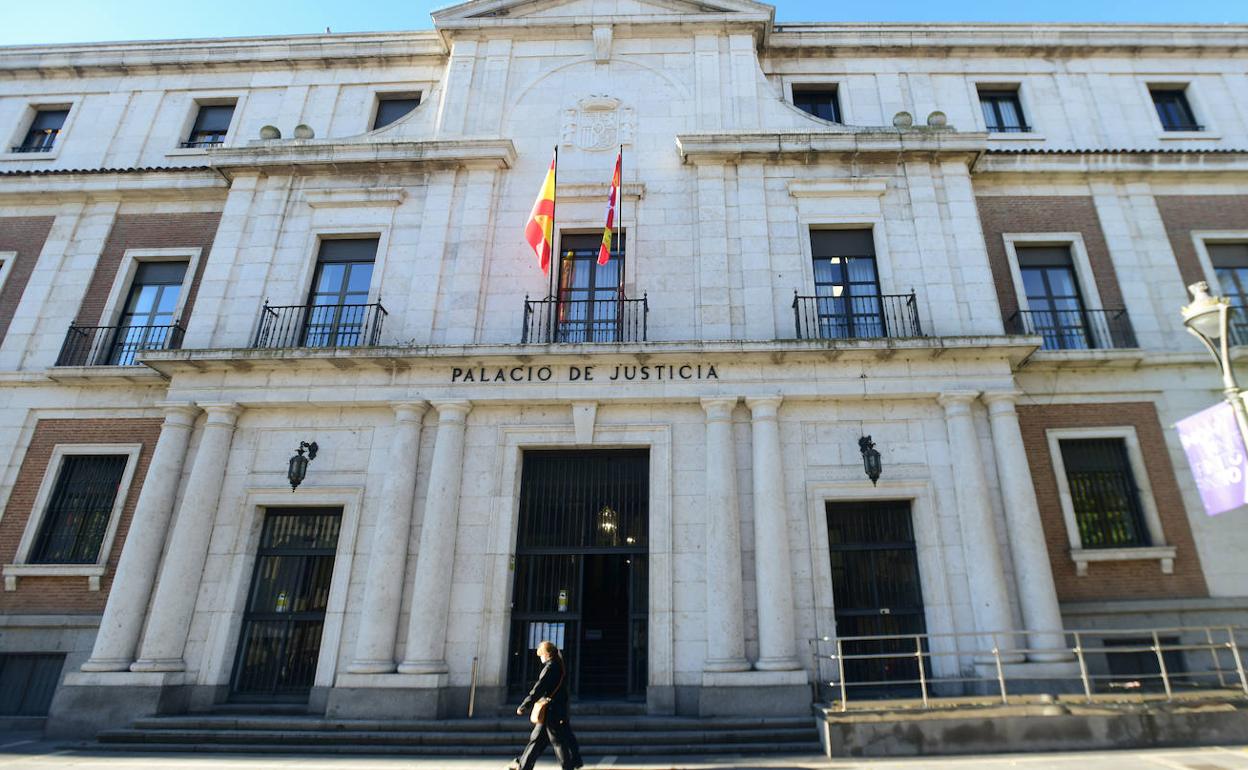 Edificio de la Audiencia Provincial de Valladolid. 