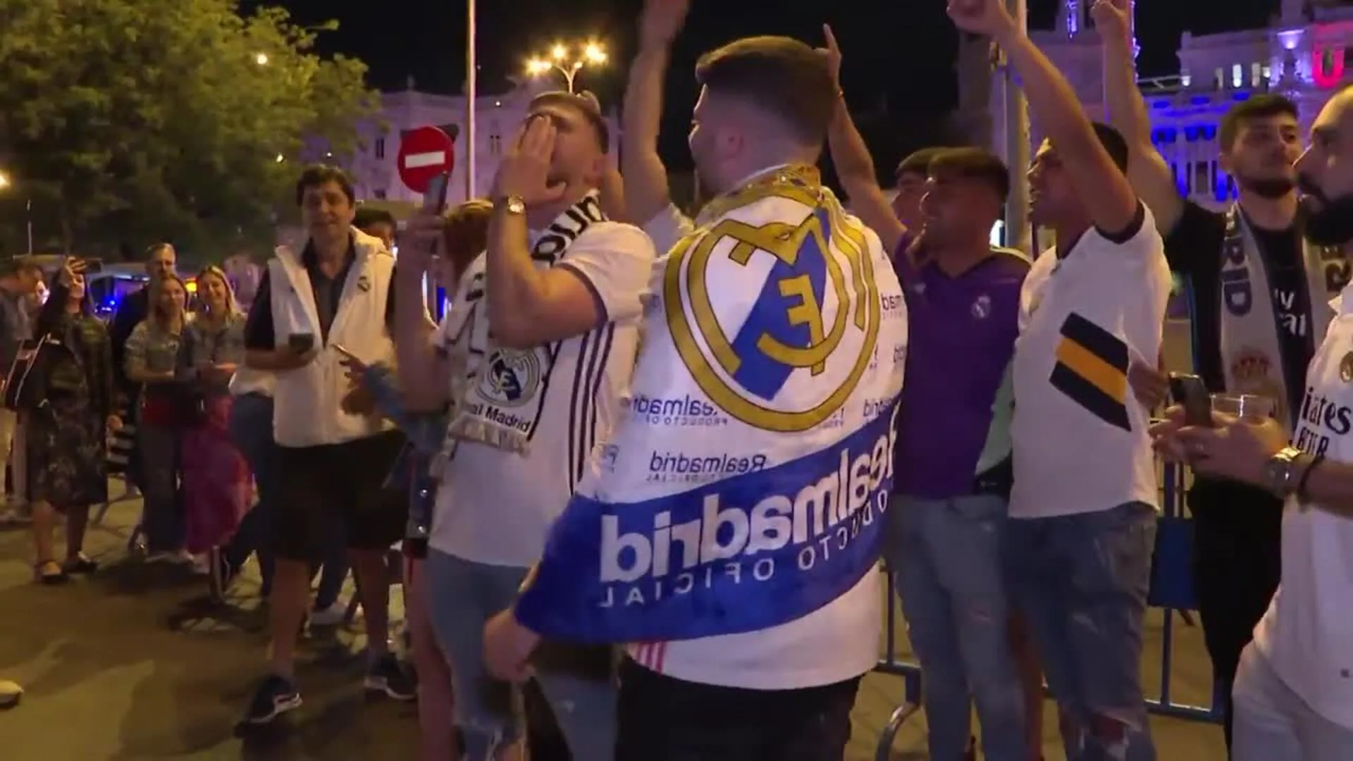 Los Madridistas Celebran El Triunfo De La Copa Del Rey En Cibeles El Norte De Castilla