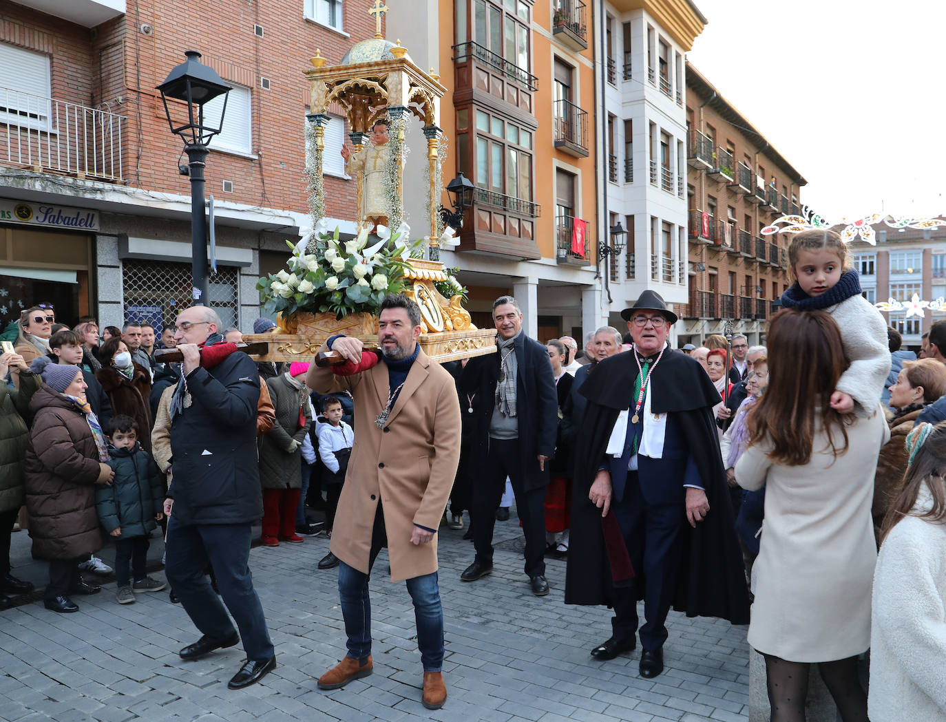 Palencia celebra el Bautizo del Niño