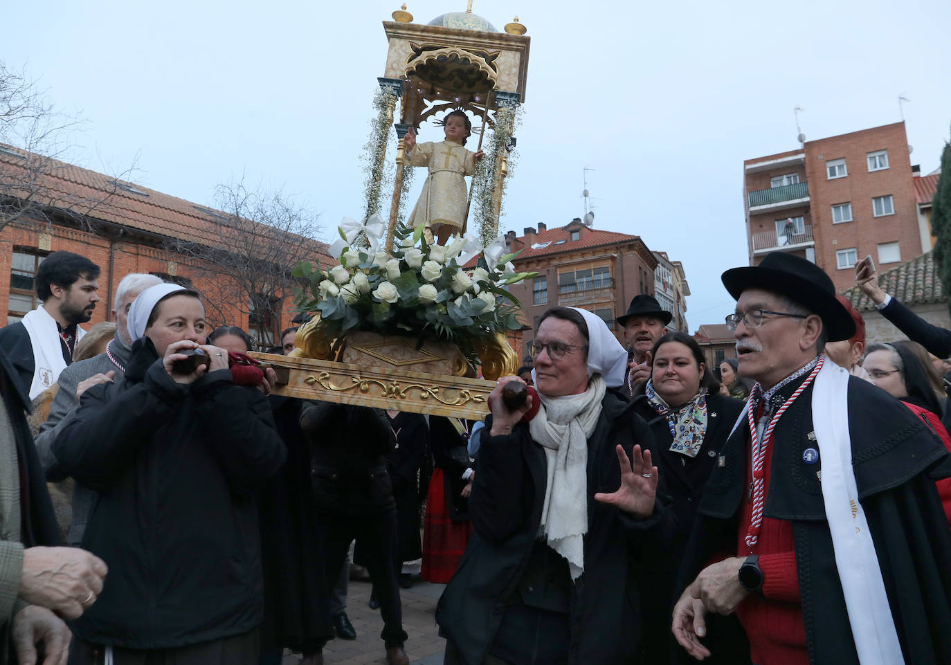 Palencia celebra el Bautizo del Niño