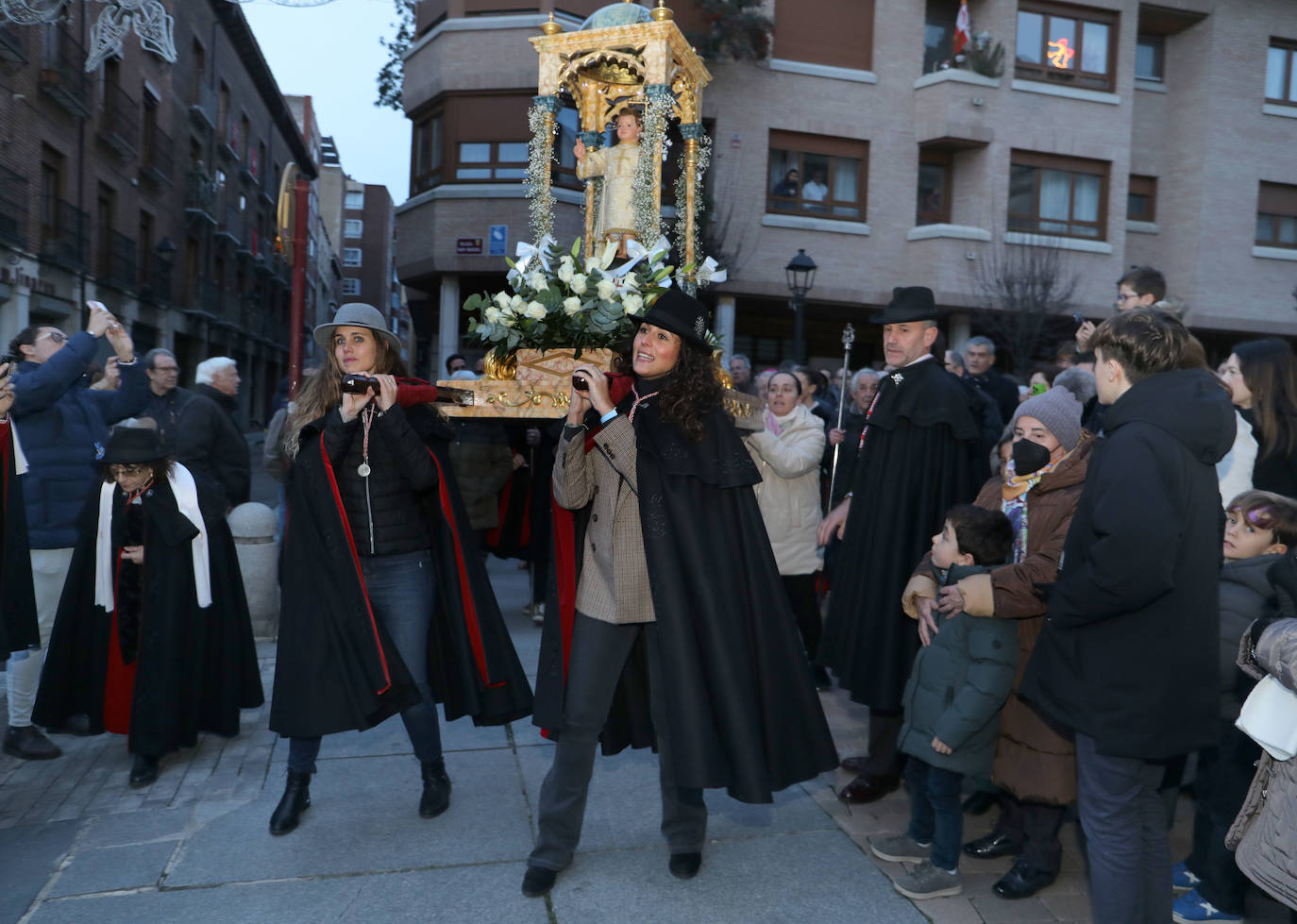 Palencia celebra el Bautizo del Niño