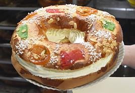 Roscón de Reyes.
