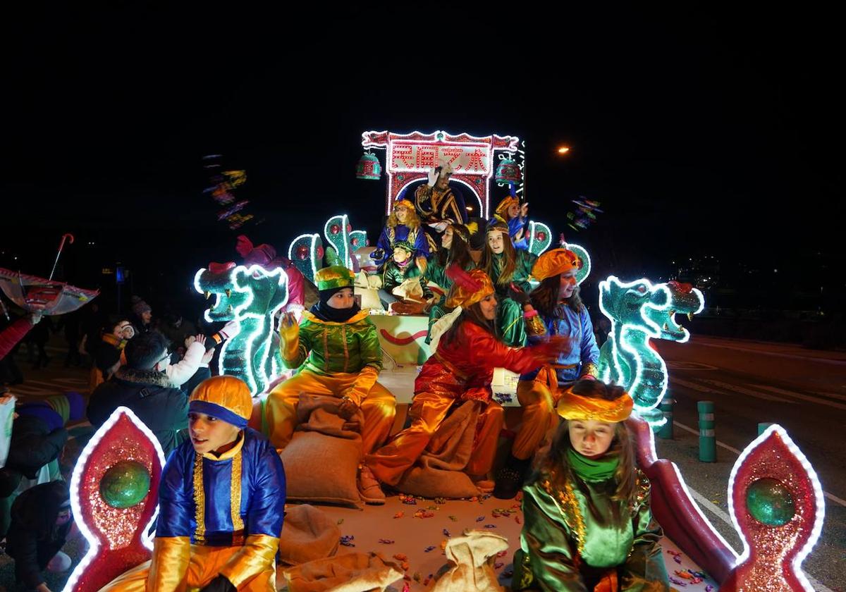 Los Reyes Magos recorren los pueblos de Valladolid