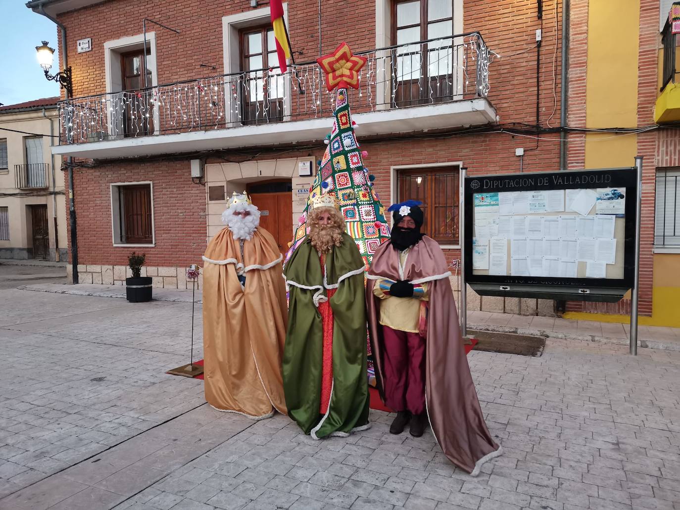 Melchor, Gaspar y Baltasar en Ciguñuela.