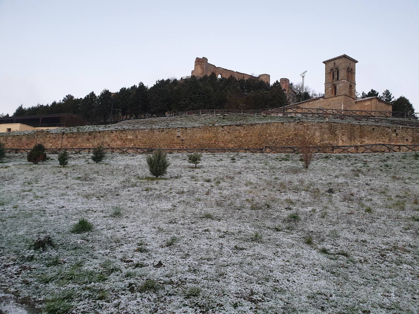 Aguilar se cubre de blanco el día de Reyes