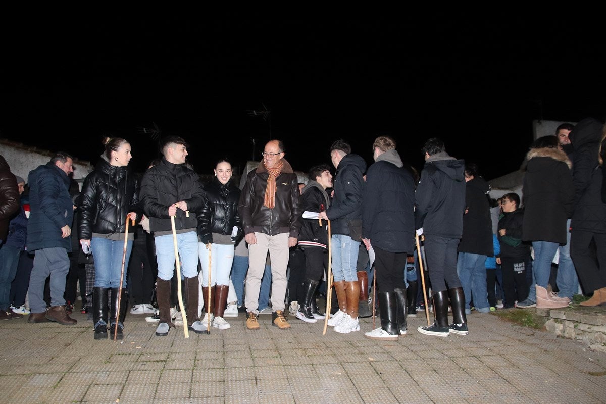 Los Quintos de Torquemada cantan las tradicionales redes