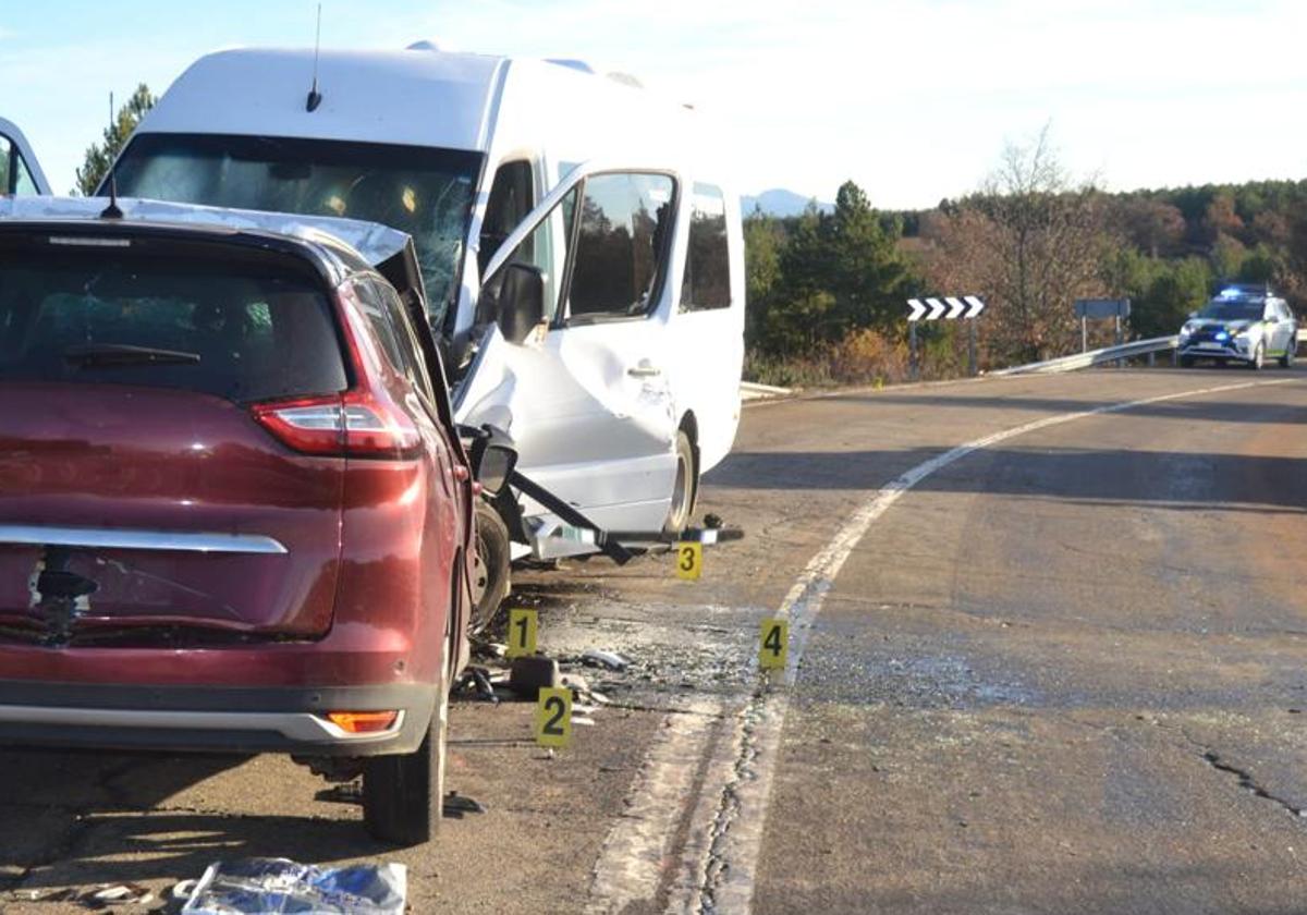 Imagen del accidente que tuvo lugar el 24 de noviembre.