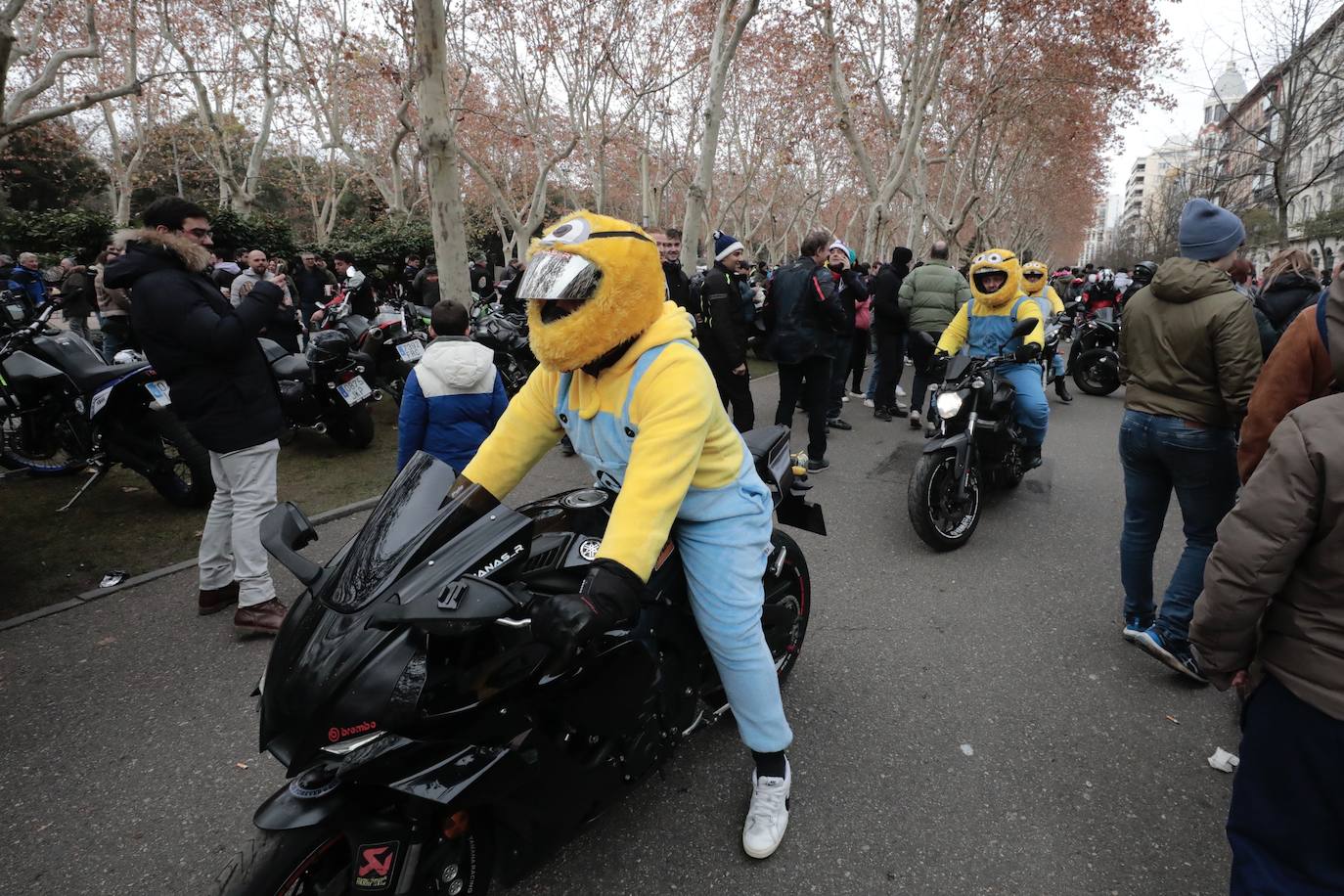 El desfile de banderas de Pingüinos, en imágenes (1/2)