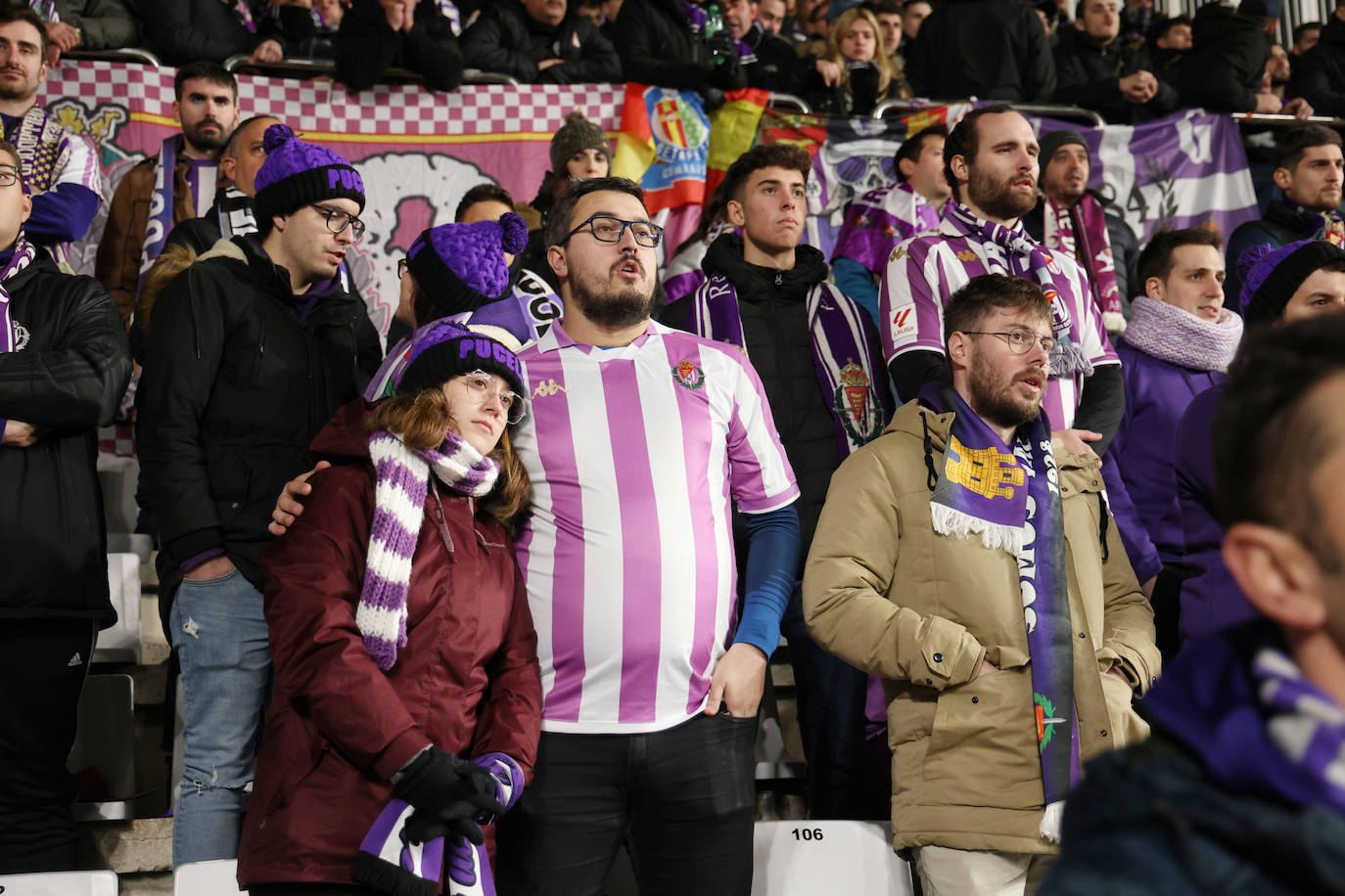 El encuentro entre el Burgos CF y el Real Valladolid, en imágenes