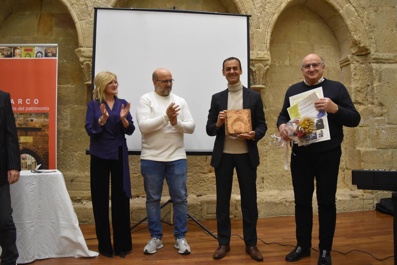 El pianista Óscar Pascasio recoge el Arco de Patrimonio