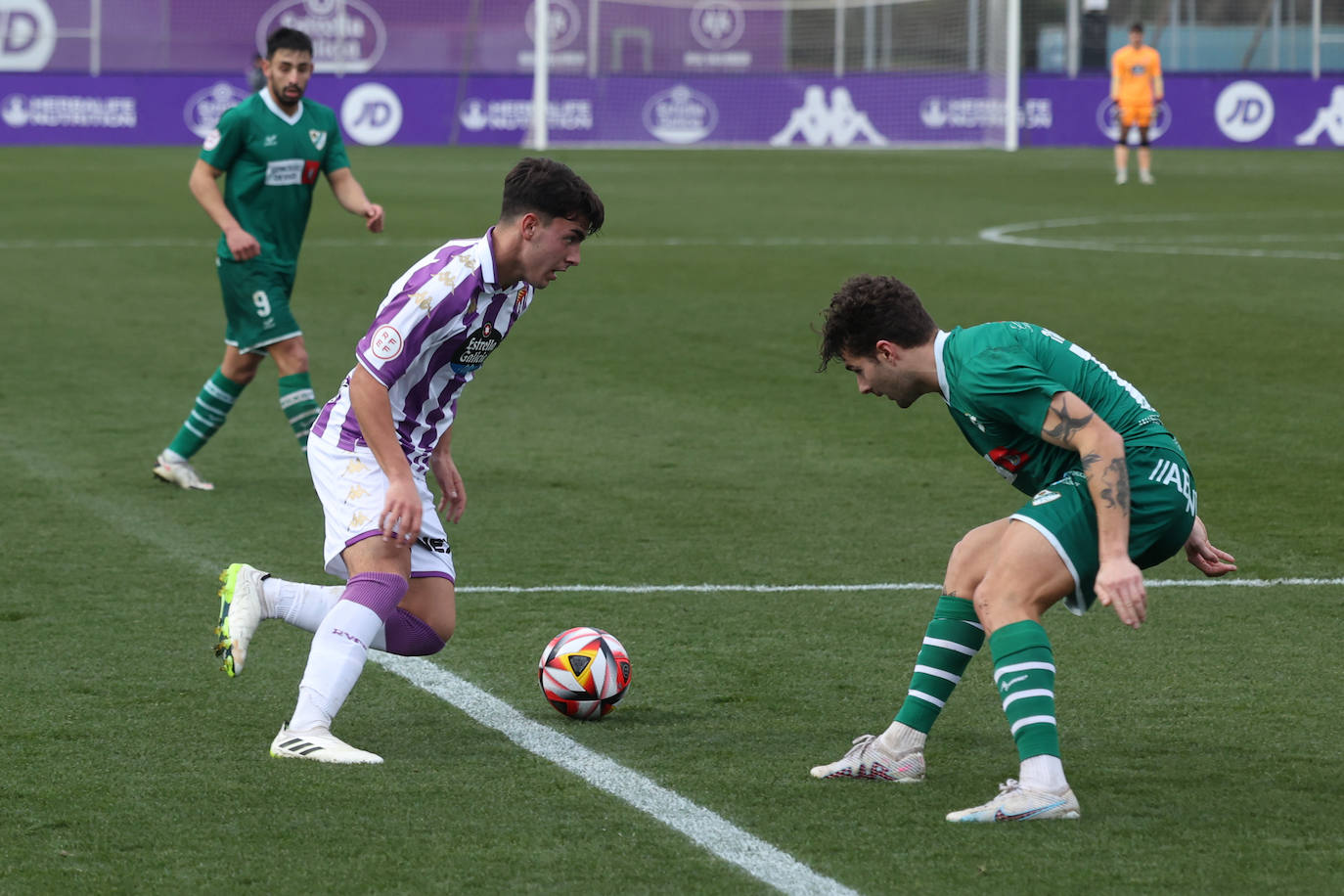 El partido del Promesas frente al Coruxo, en imágenes