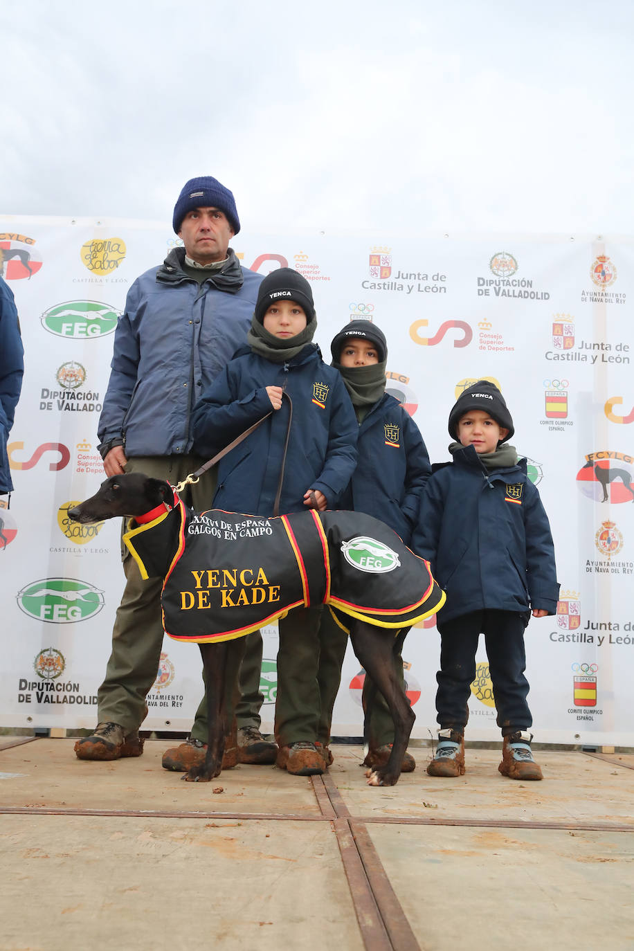 La primera jornada de cuartos de final del Campeonato Nacional de Galgos, en imágenes