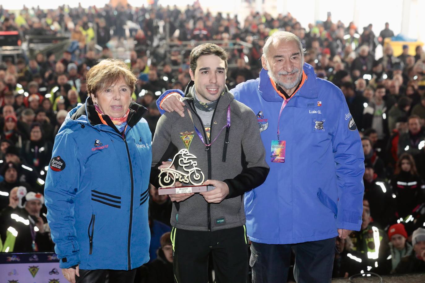 El piloto Víctor López, ganador del Pingüino de Oro