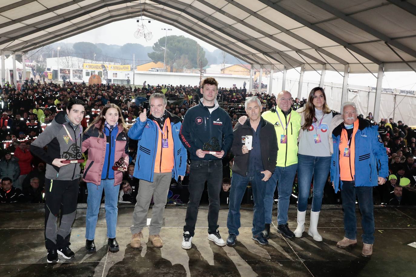 El piloto Víctor López, ganador del Pingüino de Oro