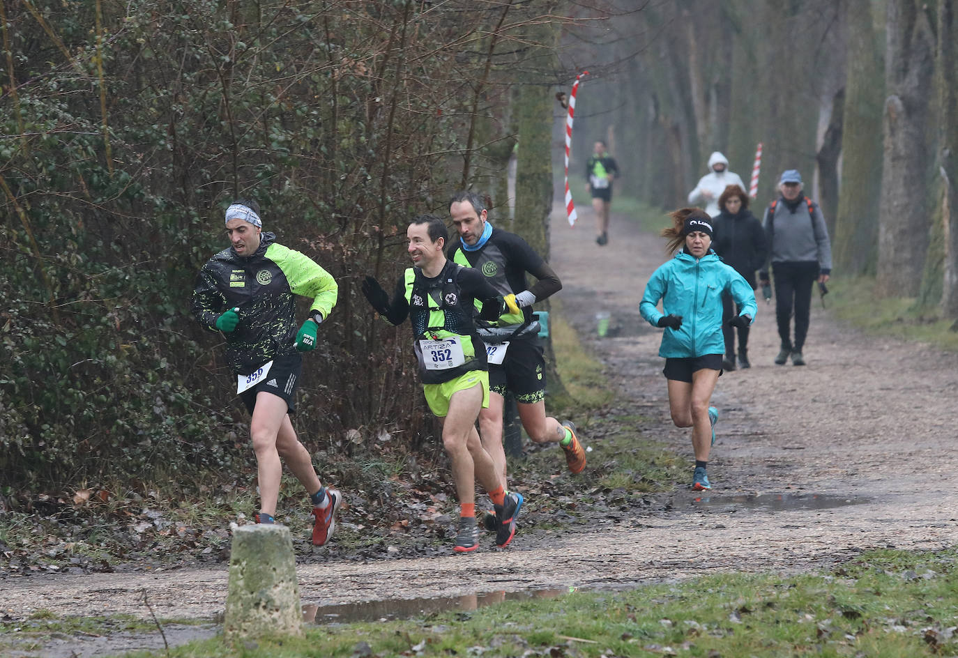 140 corredores en el Trail Ciudad de Palencia