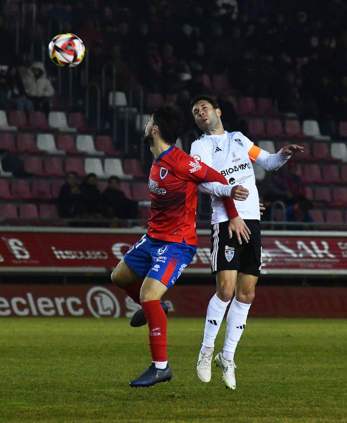 La derrota de la Segoviana en Soria, en imágenes