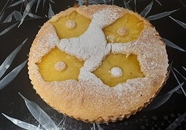 Tartaleta de piña.