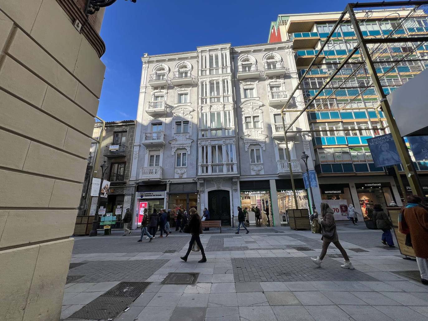 La casa de Ángela San José en el centro de Valladolid