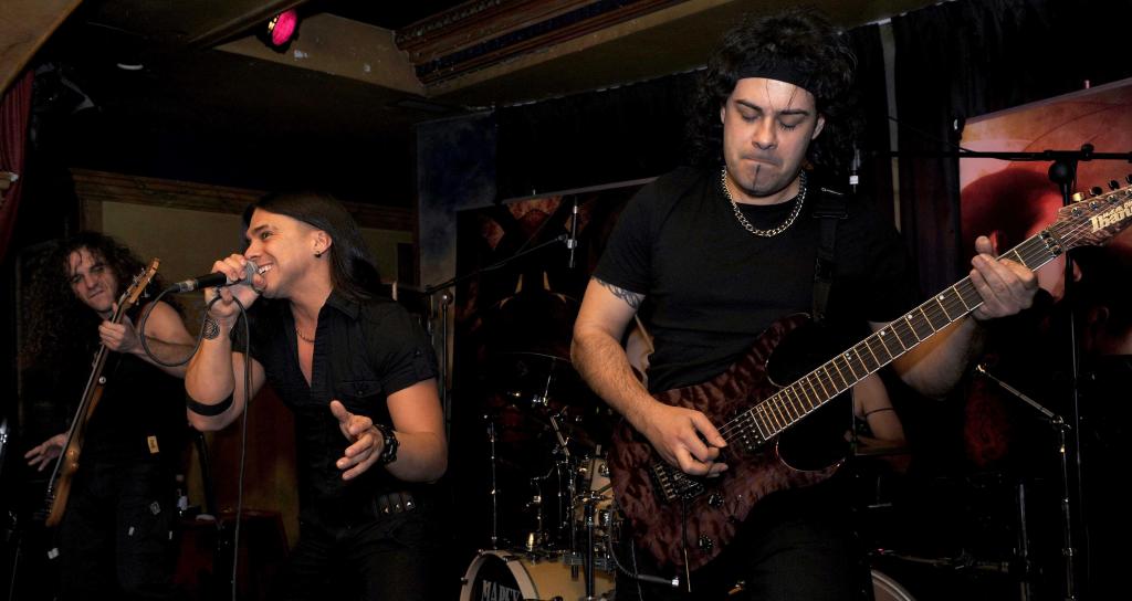 Concierto de Saratoga en la sala Portacaeli en el año 2010