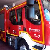 Tres evacuados al hospital por el incendio de una cocina en un pueblo de Ávila
