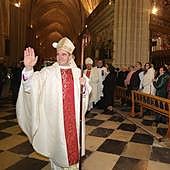 El nuevo obispo se compromete a luchar «en favor de la vida y de las víctimas de abusos»