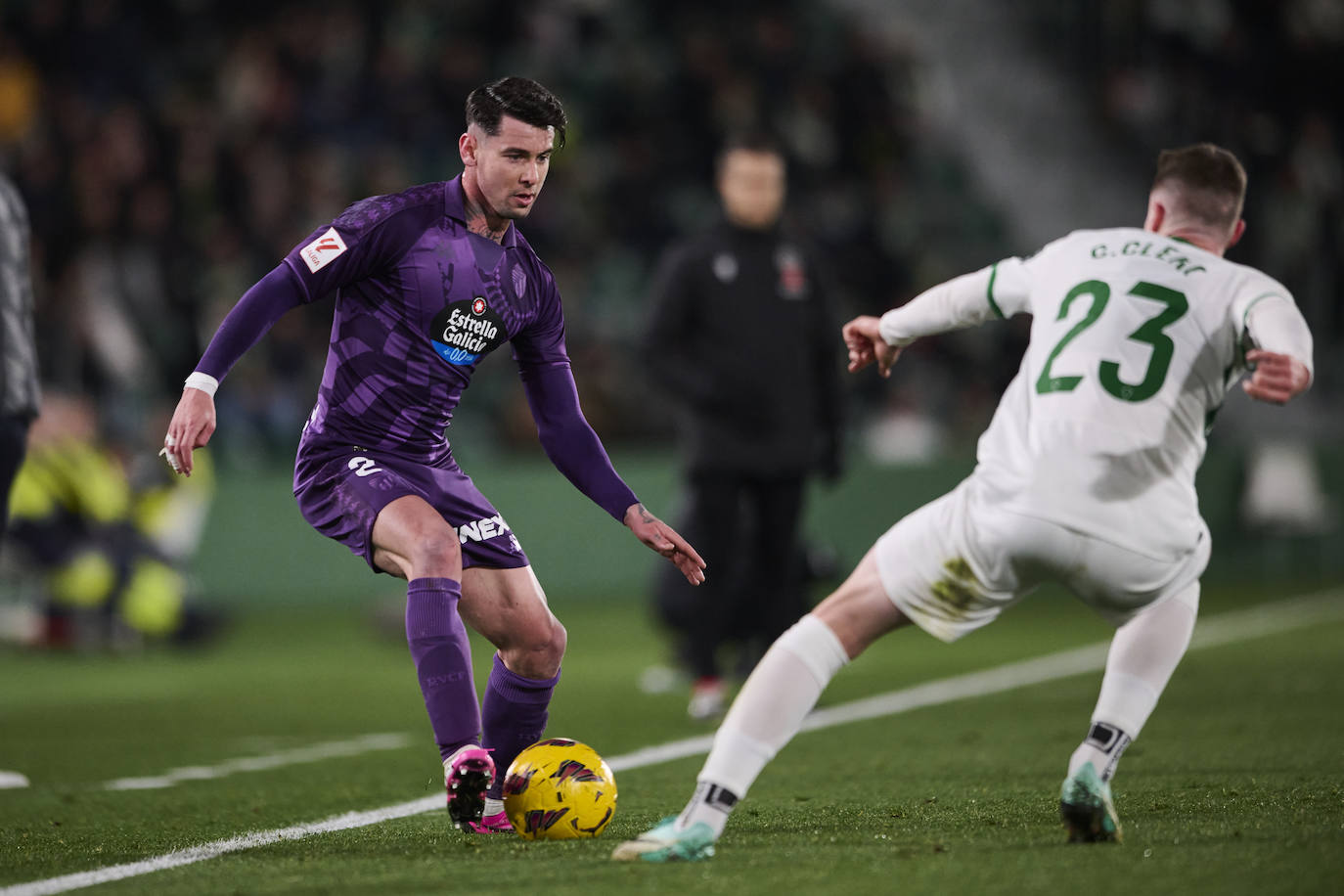 Las imágenes del partido Elche-Real Valladolid