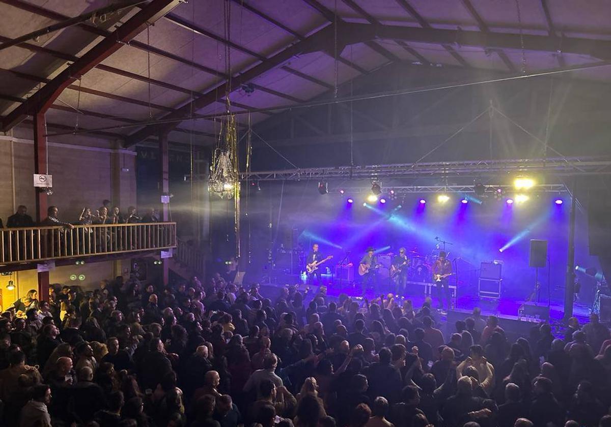 Concierto de La Guardia, el sábado pasado en Urones.