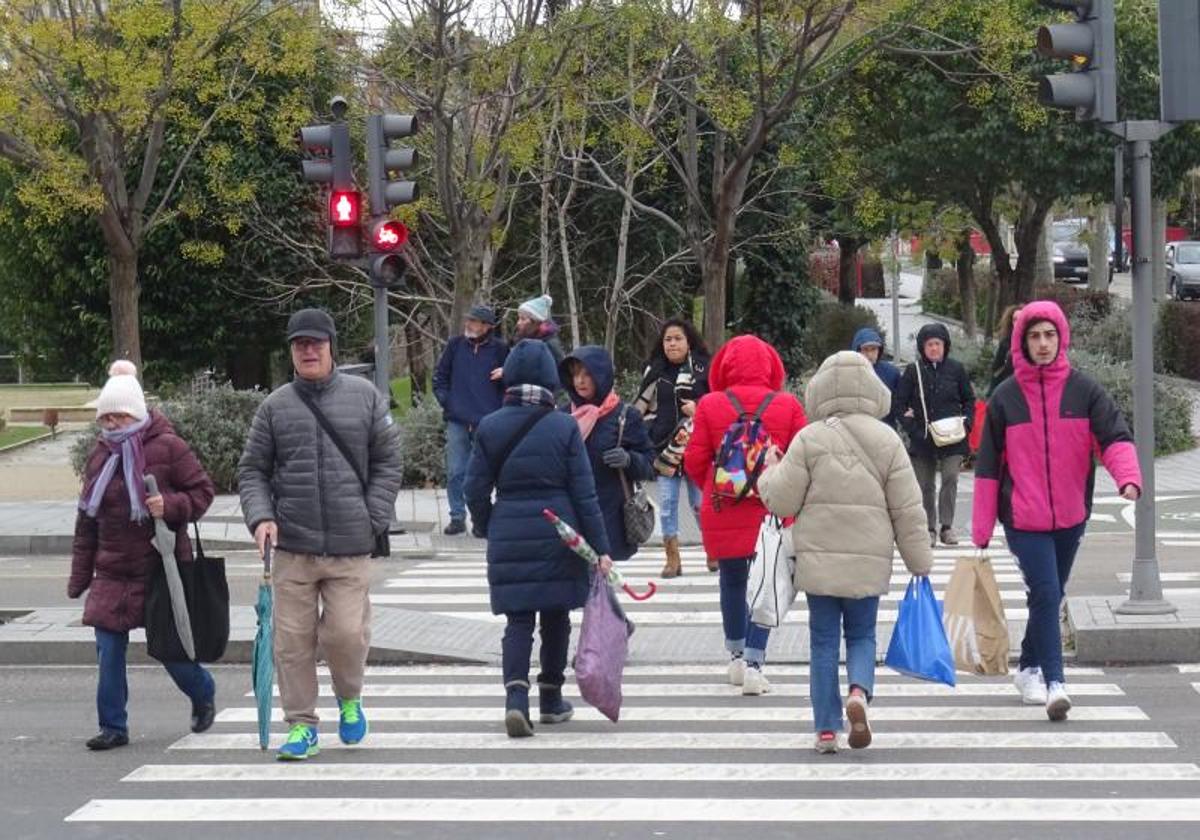 El episodio de frío dejó mínimas de -4 grados el pasado fin de semana en Valladolid.