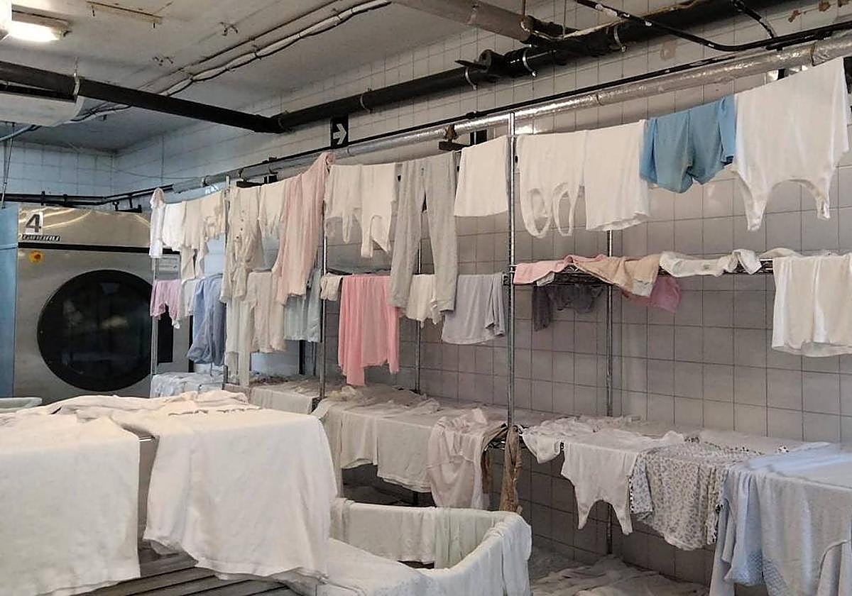 Lavandería de la Residencia Asistida de Segovia.