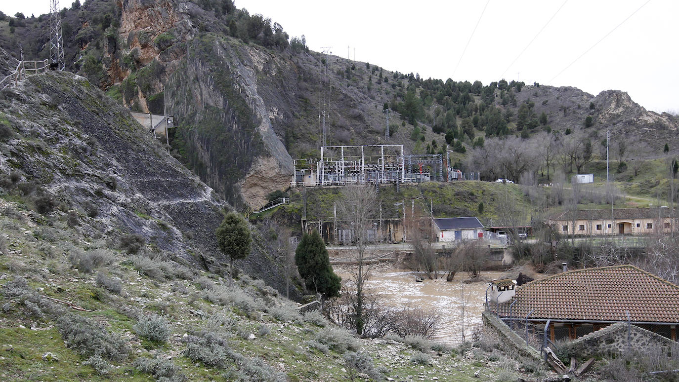 Inundaciones por el desembalse de Burgomillodo